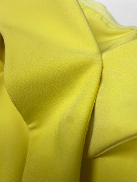Lavish Alice Yellow Bardot Midi Dress