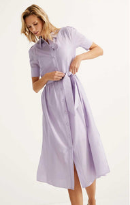 M&S AUTOGRAPH Silk Blend Belted Midaxi Tea Dress