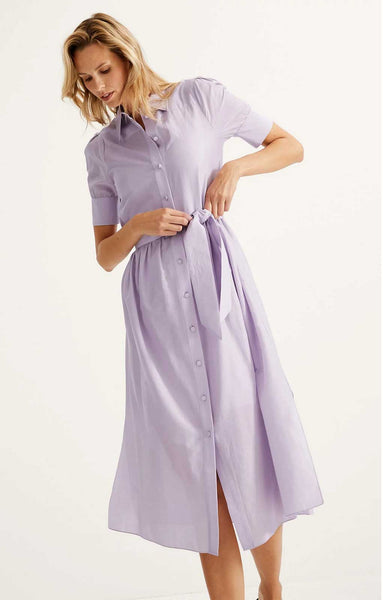 M&S AUTOGRAPH Silk Blend Belted Midaxi Tea Dress