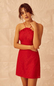 Keepsake The Label Red Lace Mini Dress