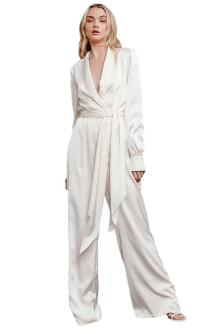 LEXI Oyster Ayana Jumpsuit