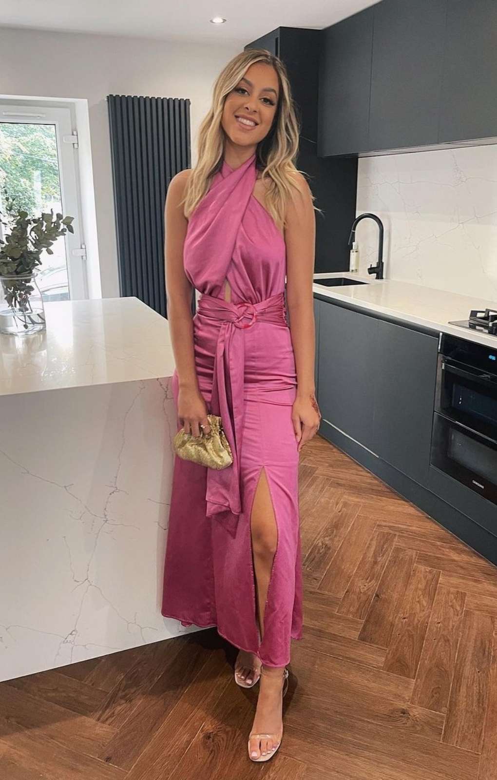 C/MEO Collective Pink Vibe Gown