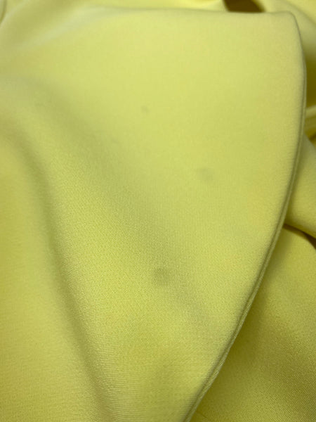 Lavish Alice Yellow Bardot Midi Dress UK 10